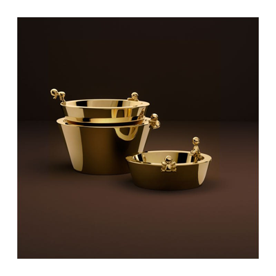 Shop Ghidini Omini - Small Bowl High Brass In High Brass 