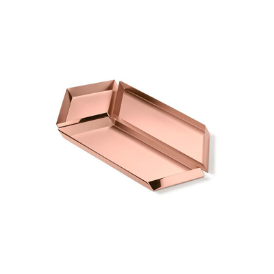 Shop Ghidini Axonometry - Large Parallelepiped Rose Gold