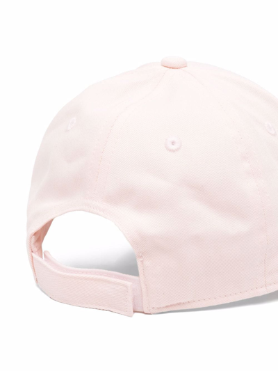 Shop Michael Kors Embroidered-logo Baseball Cap In Pink