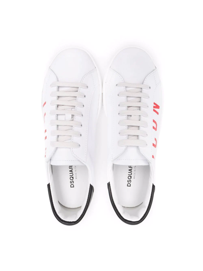 Dsquared2 Forever Icon Low-top Sneakers In White