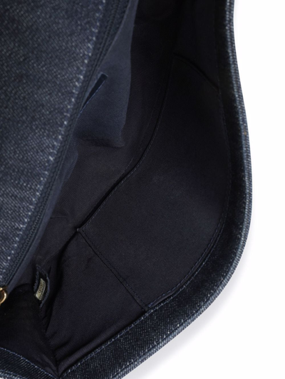 Pre-owned Chanel Medium Boy Shoulder Bag In Blue