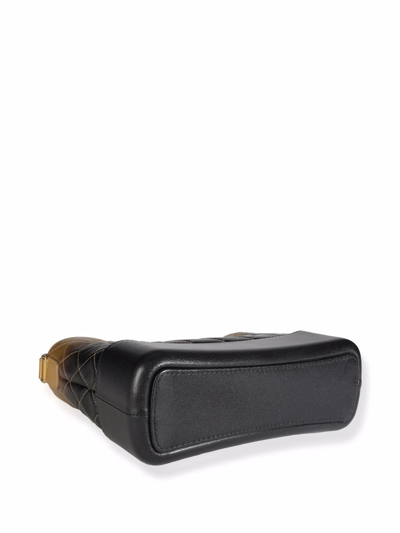 Pre-owned Chanel Medium Gabrielle Shoulder Bag In Black