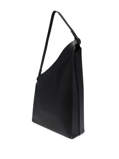 Shop Aesther Ekme Sway Shopper Shoulder Bag In Black