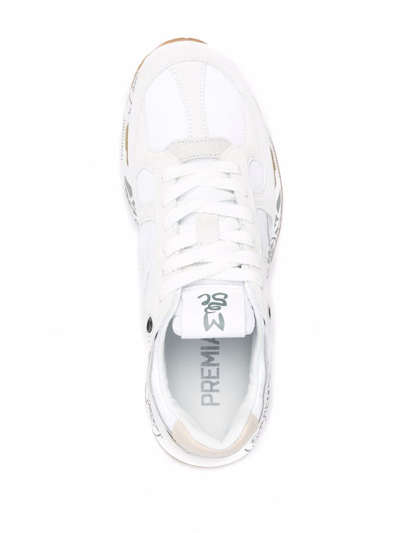 Shop Premiata Mase D 5661 Sneakers In White