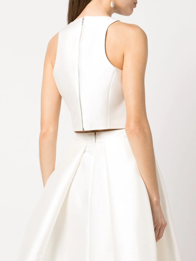 Sachin & Babi Lexi Cropped Tank Top In White