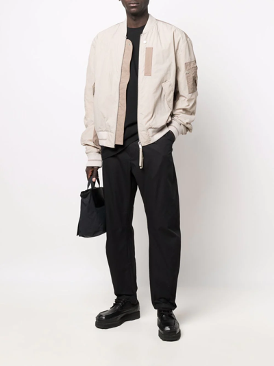 Tom Wood Carrot Shaped Trousers In Black