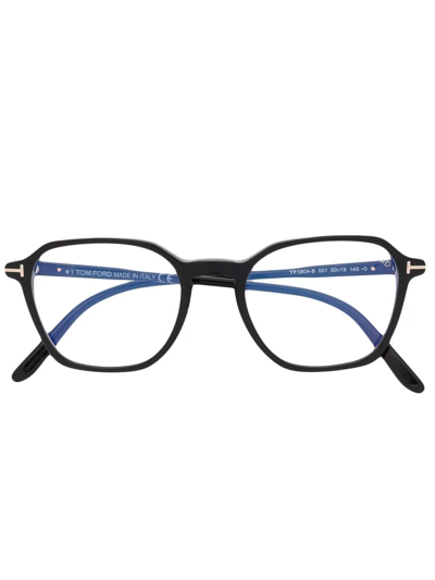 Shop Tom Ford D-frame Optical Glasses In Black