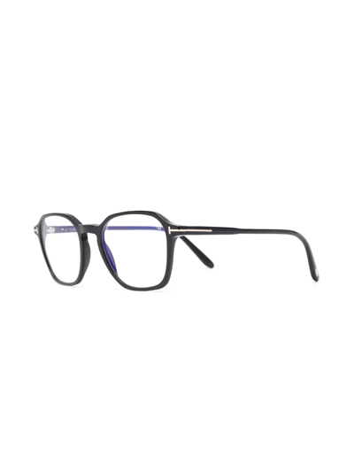 Tom Ford D-frame Optical Glasses In Black