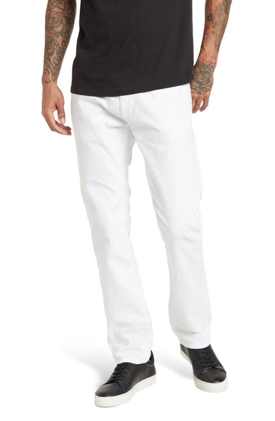 Shop Mavi Marcus Slim Straight Jeans In White Miami