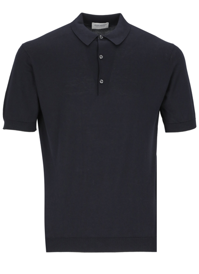 Shop John Smedley T-shirts And Polos Blue