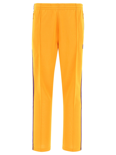 Shop Needles "butterfly" Track Pants In Yellow