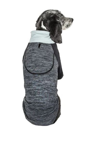 Shop Petkit Medium Black  Chewitt Wagassy Heathered Triple-toned Long Sleeve Performance T-shirt