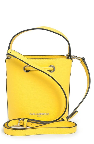 Karl Lagerfeld Maybelle Bucket Bag In Yellow | ModeSens