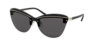 Shop Michael Kors Dark Grey Butterfly Ladies Sunglasses Condado Mk2113 333287 66 In Black,grey