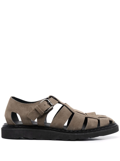Shop Officine Creative Lyndon Caged Sandals In Nude