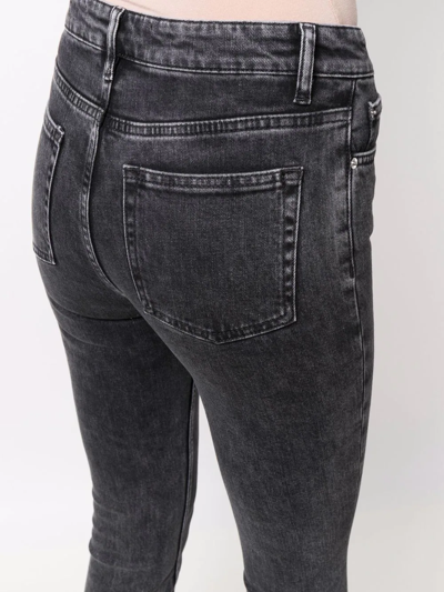 Shop Iro Traccky Washed Skinny Jeans In Black