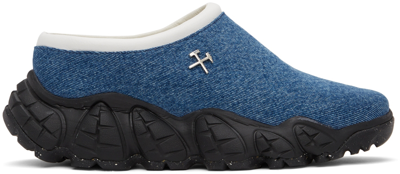 Shop Gmbh Blue Denim Loafers