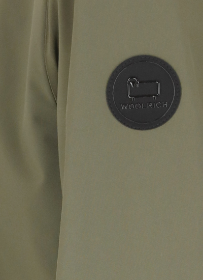Shop Woolrich Pacific Double Layer Jacket In Outdoor Green