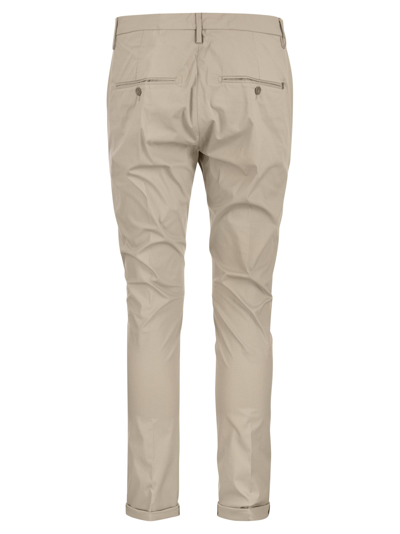Shop Dondup Gaubert - Slim-fit Trousers In Sand