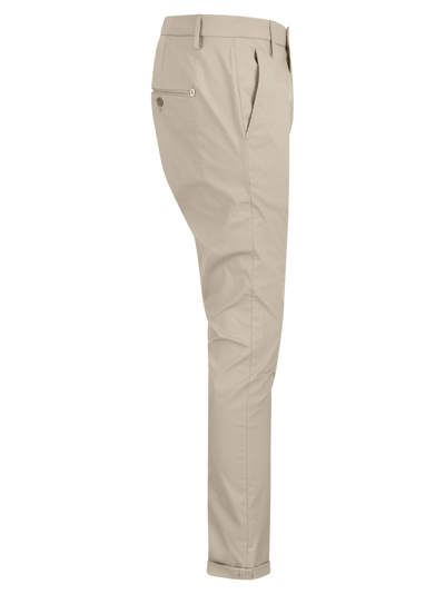 Shop Dondup Gaubert - Slim-fit Trousers In Sand