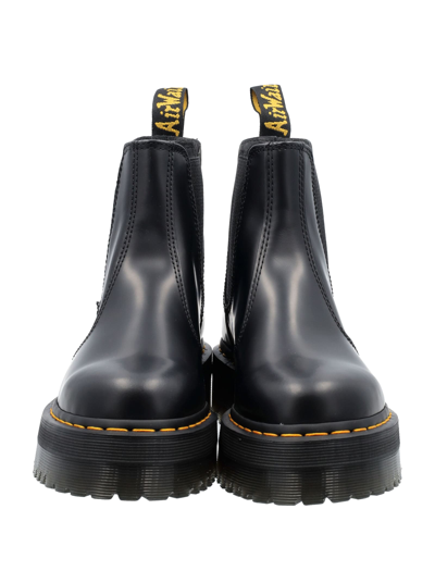 Shop Dr. Martens 2976 Quad Platform Chelsea Boots In Black