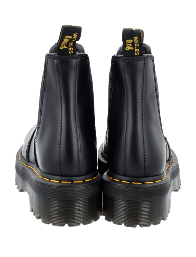 Shop Dr. Martens 2976 Quad Platform Chelsea Boots In Black