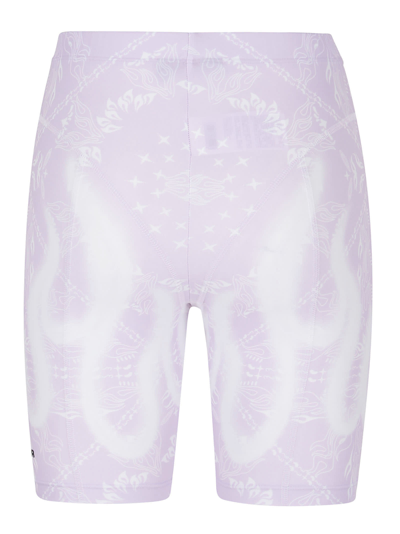 Shop Vision Of Super Lilac Leggings With Bandana Print