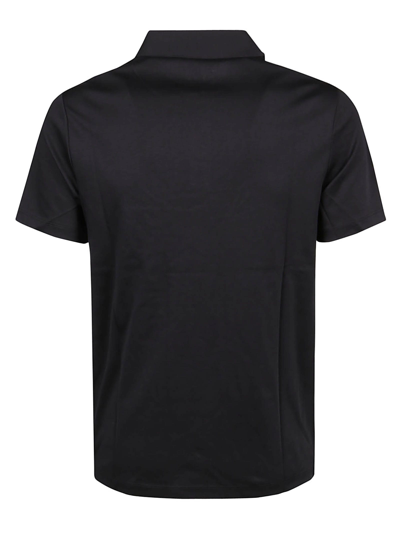 Shop Michael Kors Sleek Polo Shirt In Black