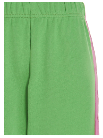 Shop Chiara Ferragni Sweatpants In Green