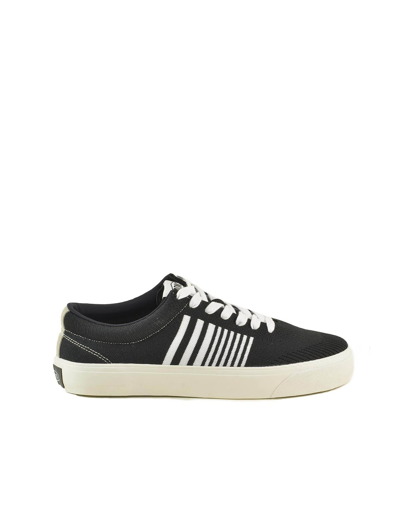 Shop Adno Mens Black White Sneakers In Black/white