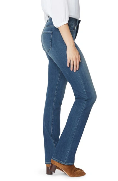 Shop Nydj Marilyn Straight Leg Jeans In Blue