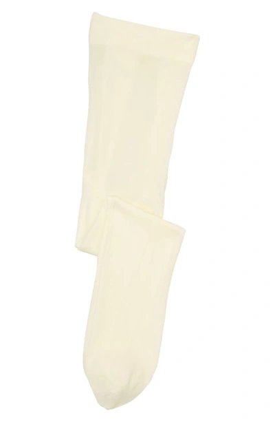 Shop Tucker + Tate Microfiber Tights In Cream Vanilla