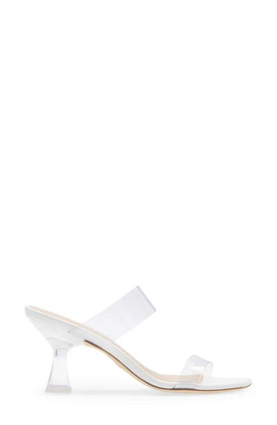 Shop Stuart Weitzman Kristal Clear Sandal In Clear/ White