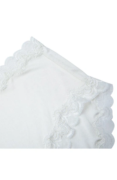 Shop Uwila Warrior Soft Silk Lace Trim Silk Briefs In Winter White