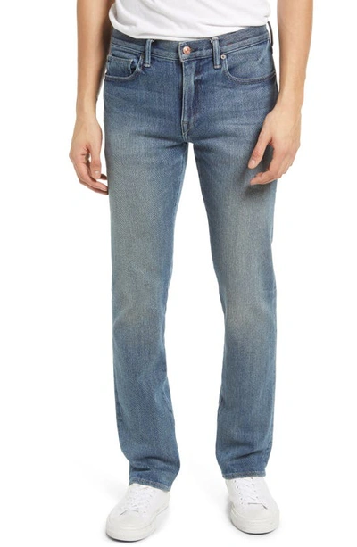 Shop Kato Hiroshi  The Pen Slim 11.5-ounce Air Stretch Selvedge Jeans In Joey