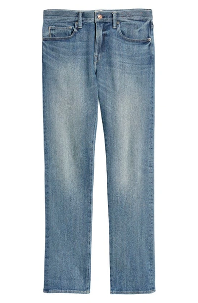 Shop Kato The Pen Slim 11.5-ounce Air Stretch Selvedge Jeans In Joey