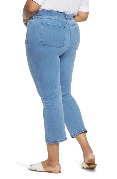 Shop Nydj Marilyn Infinity Waist Button Fly Crop Jeans In Everly