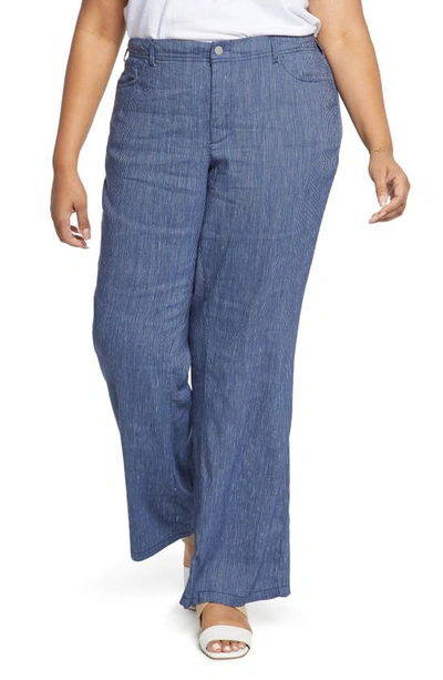 Nydj wide on sale leg trouser jeans