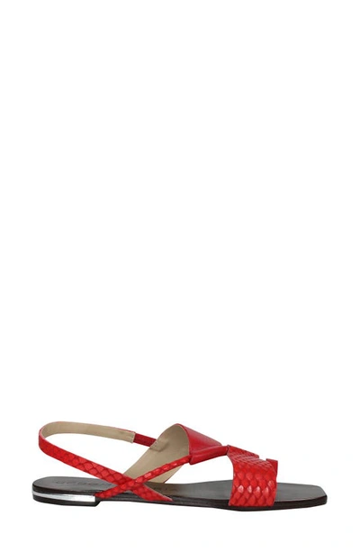Shop Bcbgmaxazria Marlin Slingback Sandal In Vermelho