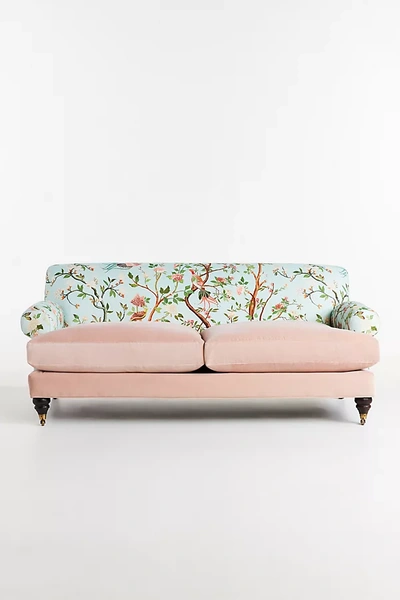 Shop Anthropologie Havenview Willoughby Two-cushion Sofa In Assorted