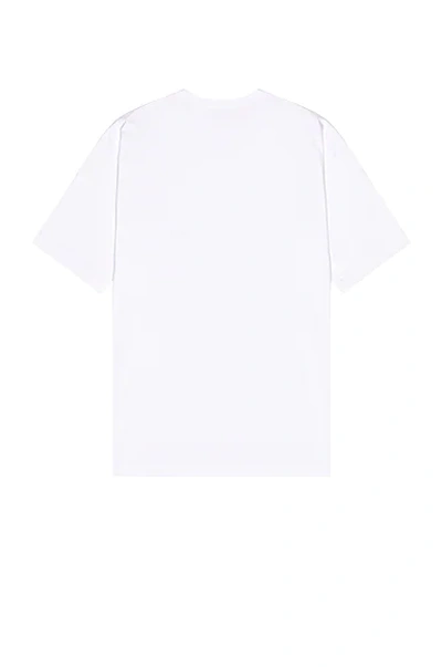 Shop Comme Des Garçons Shirt Big Tee With Logo In White