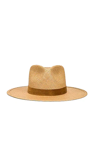 Shop Janessa Leone Alexei Packable Hat In Sand