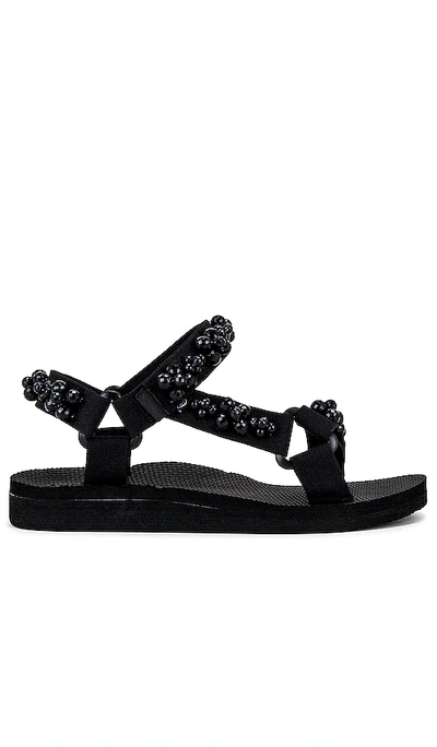 Shop Arizona Love Trekky Pearl Sandal In Black