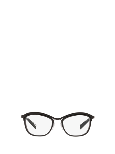 Shop Alain Mikli Eyeglasses In Matte Black / Noir Mikli