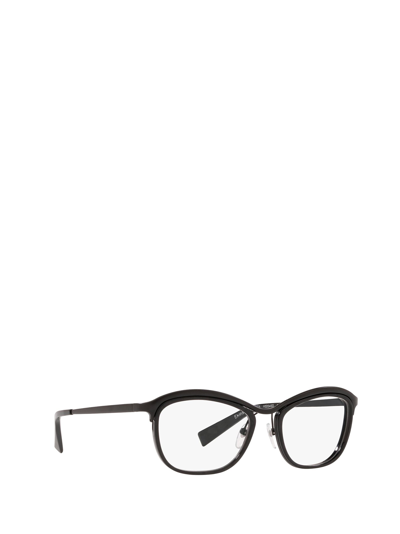 Shop Alain Mikli Eyeglasses In Matte Black / Noir Mikli