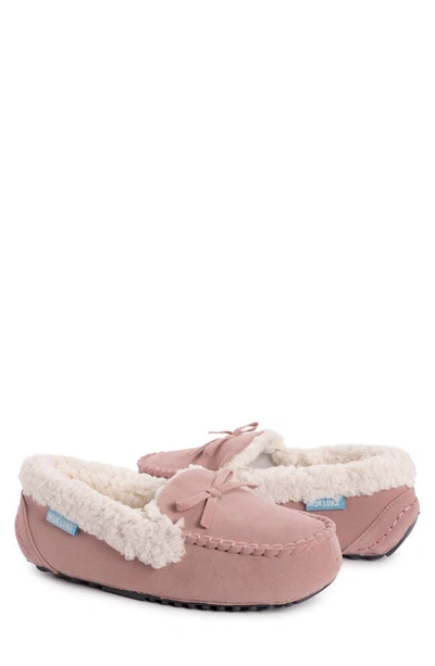 Muk Luks Women's Jaylah Slippers Women's Shoes In Dusty Rose