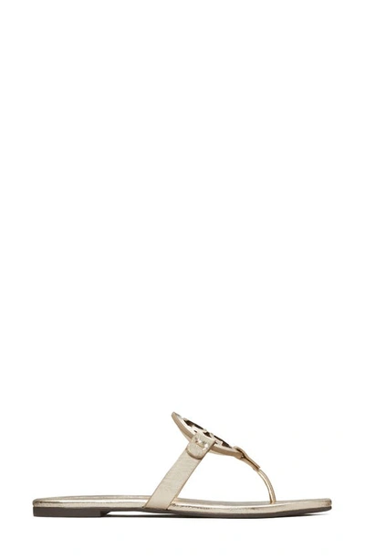 Tory Burch Miller Soft Sandal In Spark Gold