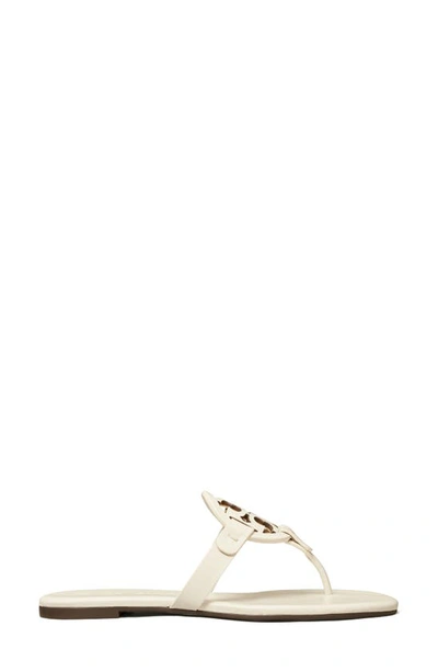 Tory Burch Miller Soft Leather Sandals In New Ivory