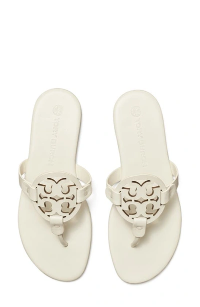 Shop Tory Burch Miller Soft Sandal In New Ivory