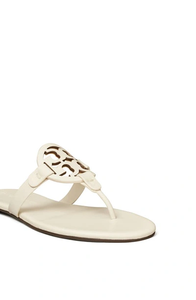 Tory Burch Miller Soft Leather Sandals In New Ivory